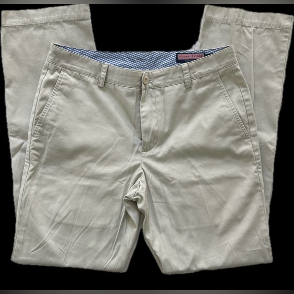 🚨 NWOT 🚨 Vineyard Vines Men’s Slim Fit Chino Pants 32x32 – Khaki - Picture 1 of 8